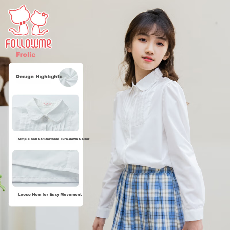 Follow Me Girls' Shirt