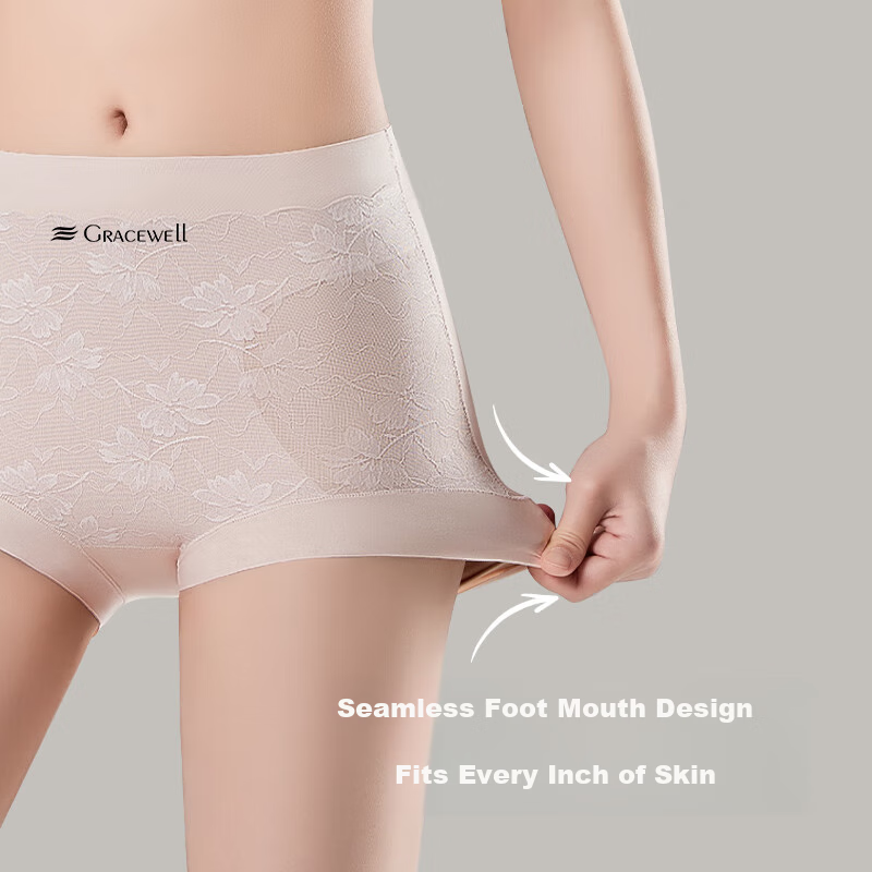 GRACEWELL Tummy Control & Butt-Lifting Silk Panties