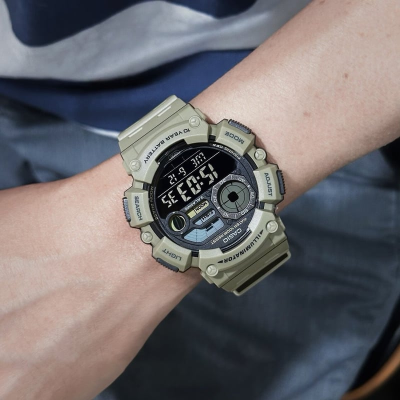 CASIO Men's Multifunctional Sports Digital Watch WS-1500H