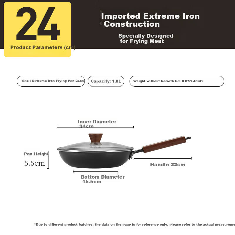 COOKER KING Non-Stick Frying Pan for Perfect Pancakes & Steaks