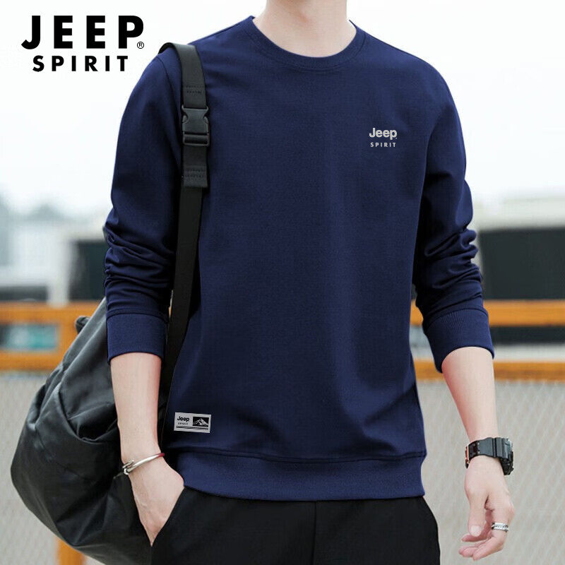 Jeep Spirit Men's Long-Sleeve Sweatshirt