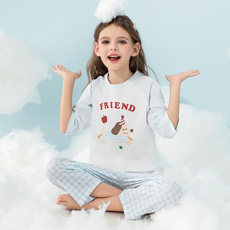 YING BO LUN Girls' Summer Pajamas