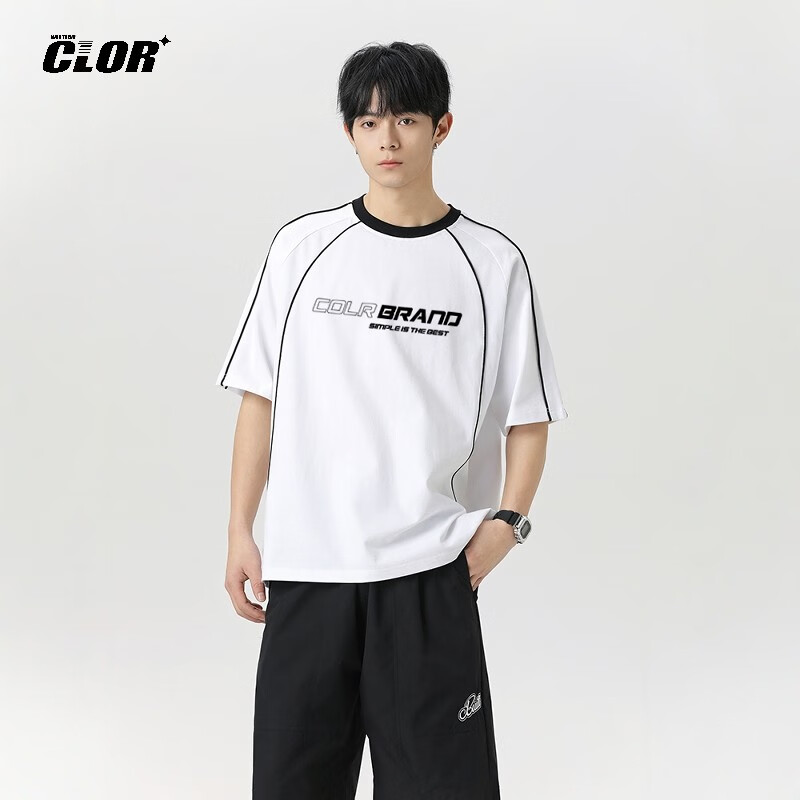 CLOR American-Style Sports T-Shirt for Men