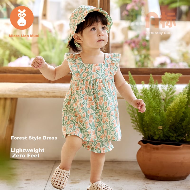 Wismorni Summer Lace Baby Dress
