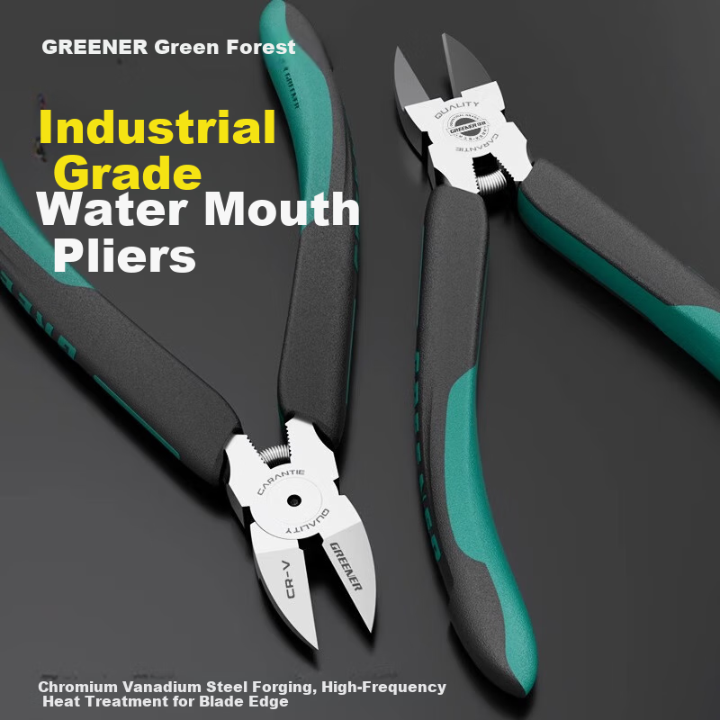 GREENER Water Pipe Pliers - Industrial-Grade 5-Inch