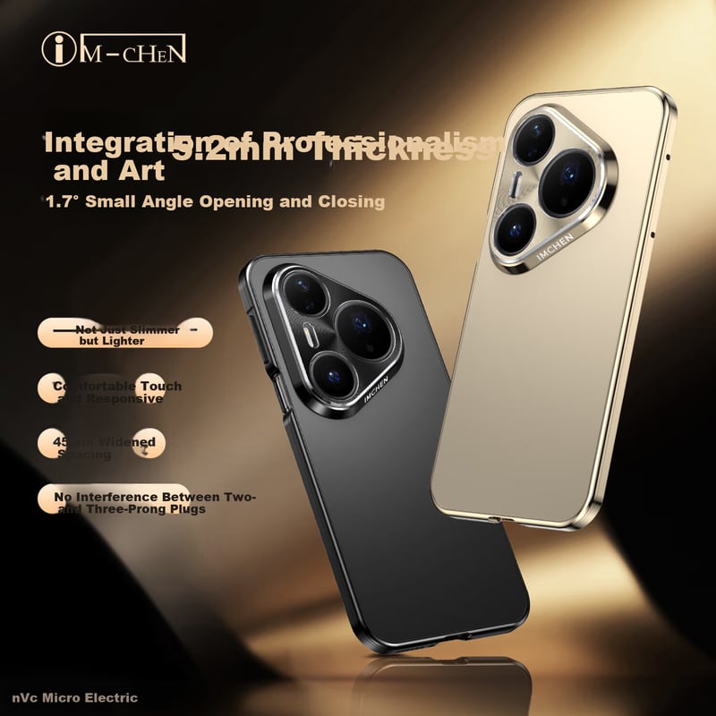 IM-CHEN Premium Metal Case for Huawei Pura80 Ultra