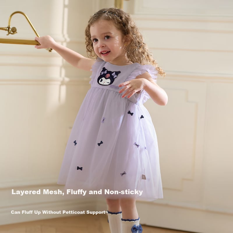 DAVE & BELLA x Kuromi Girls' Summer Tulle Skirt