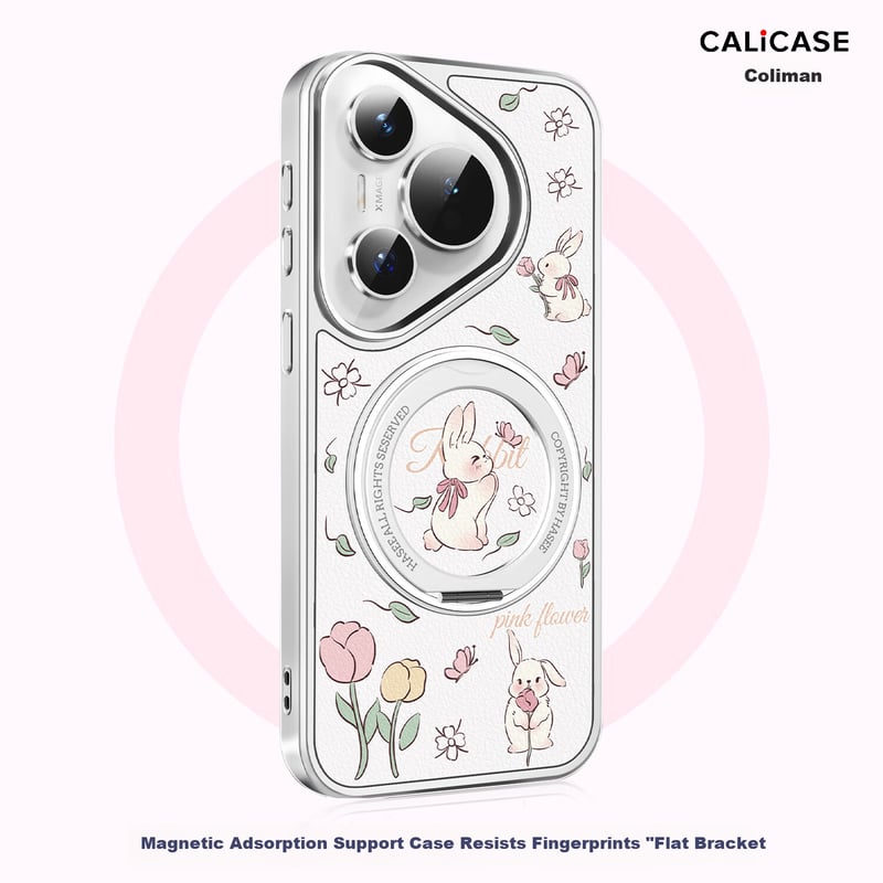Keliman Magnetic Ring Holder Case for Huawei Pura70