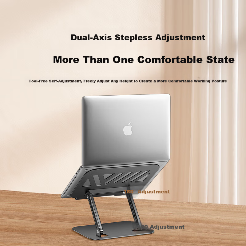 SAMZHE Adjustable Aluminum Laptop Stand