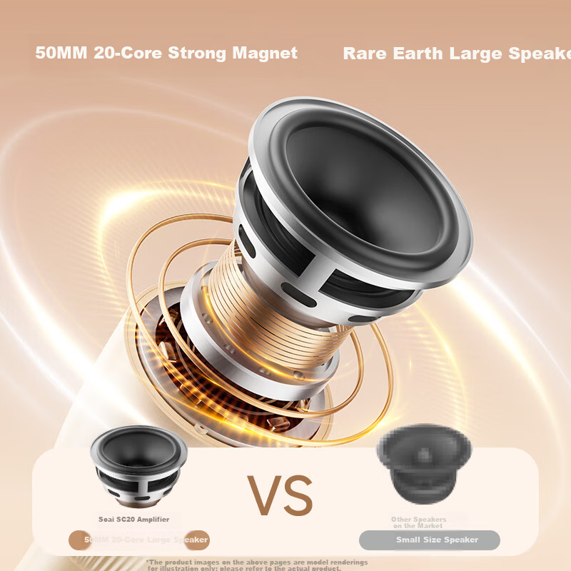 Soaiy SC20 Mini Bee - 130kW Wireless Handheld Microphone Speaker