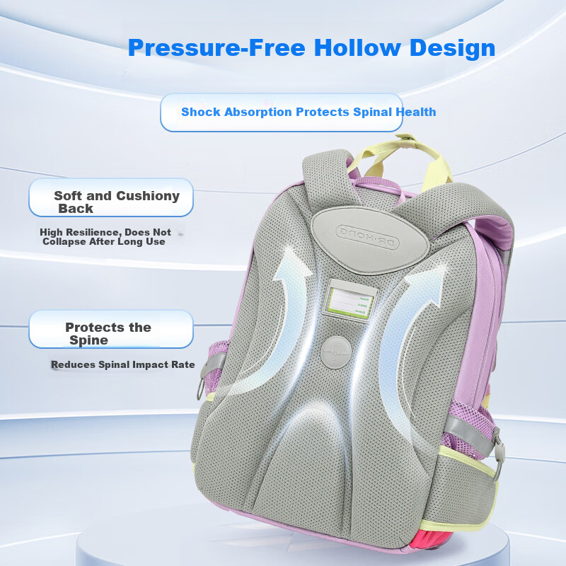 DR·KONG Kids Backpack for Grades 1-3