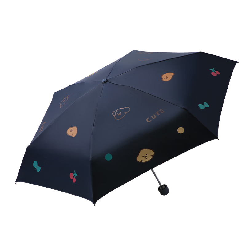 Tiantangshan UV Umbrella - 5-Fold Compact Dual-Use