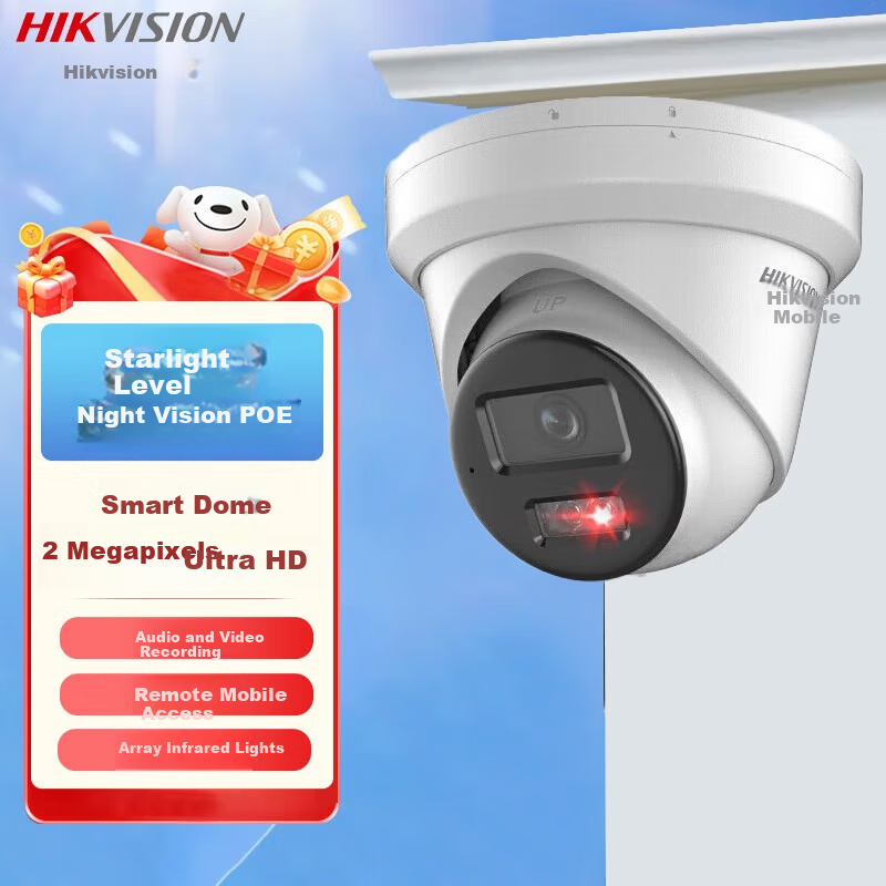 HIKVISION 2MP POE Night Vision Camera