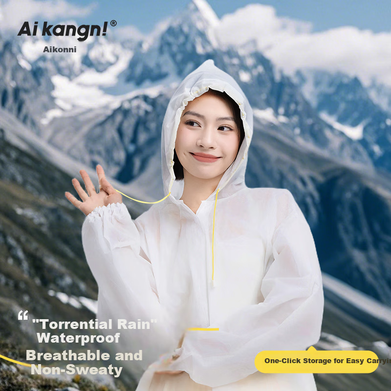 AIKANGNI Heavy Rain Raincoat