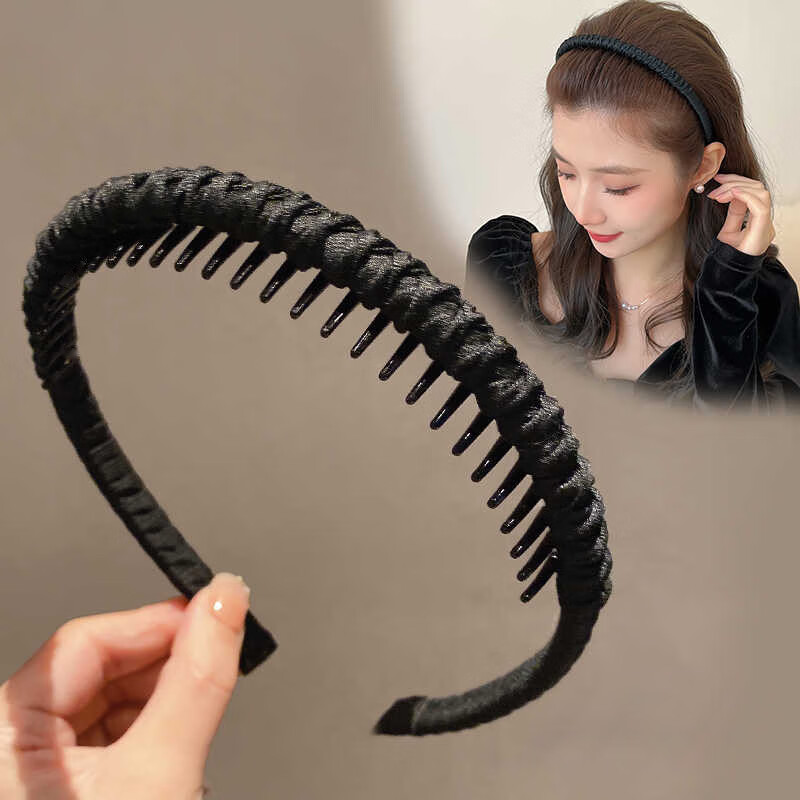 Huangjiamima Non-Binding Headband for Women, Invisible Hairpin for Men
