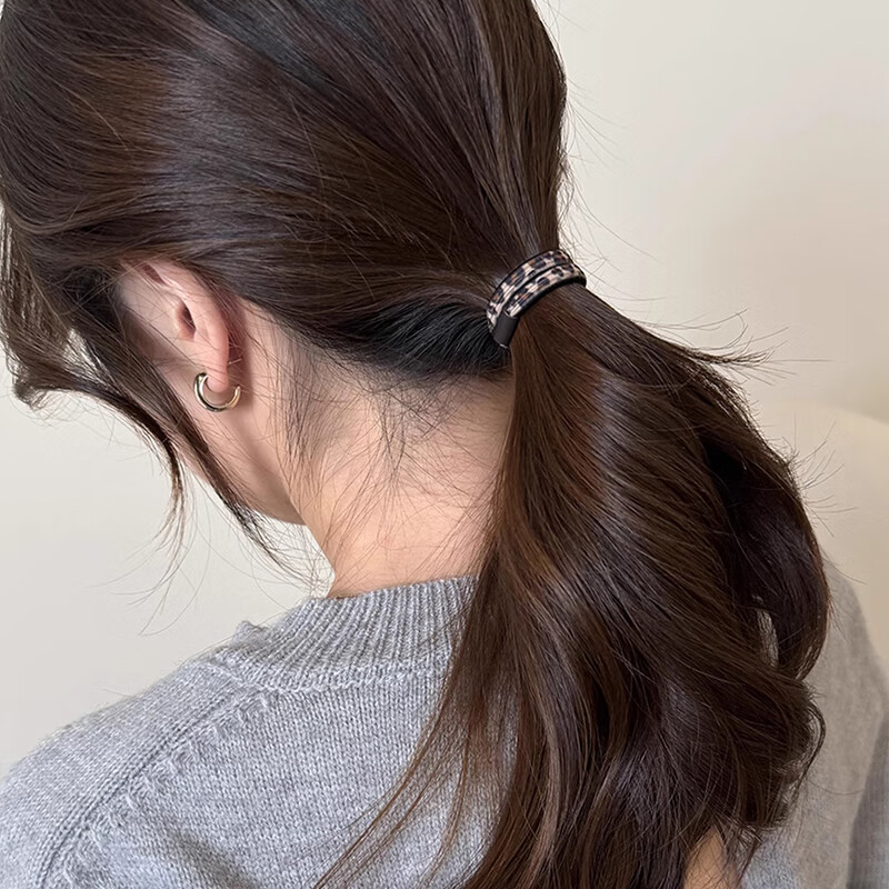 CHIMERA Leopard Print Hair Ties - 10-Pack
