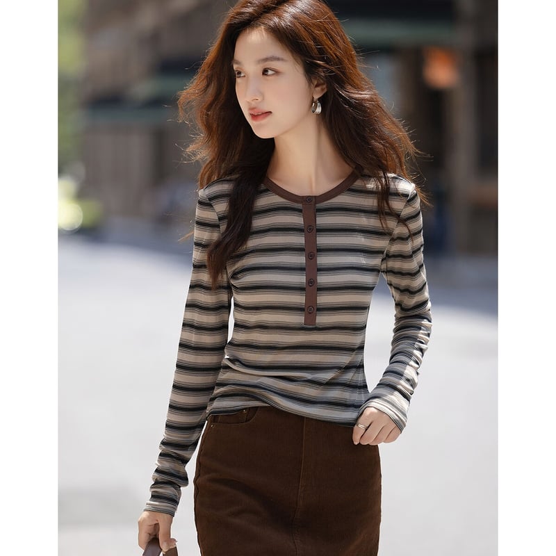 Dme Breathable Striped T-Shirt