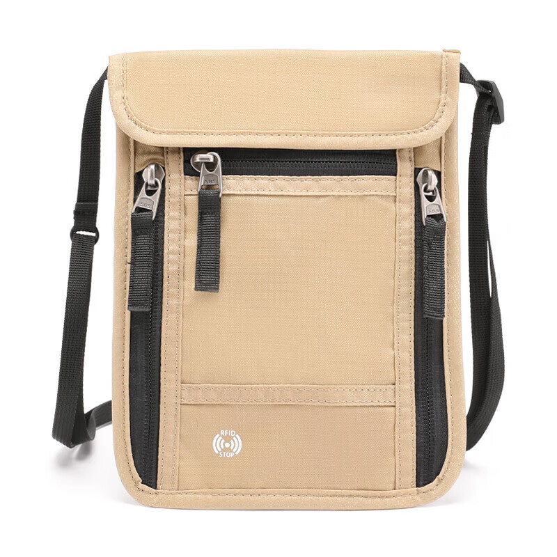 TFO North American Series Document Bag, Travel Passport Bag with Anti-Theft Lock