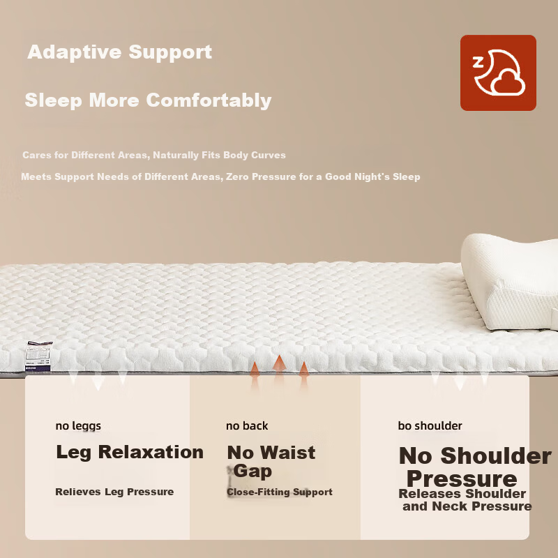 MUJI Natural Latex Mattress 1.2m Single Bed