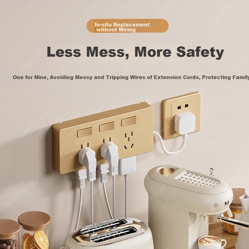 Aokesi Extension Socket with Power Cord