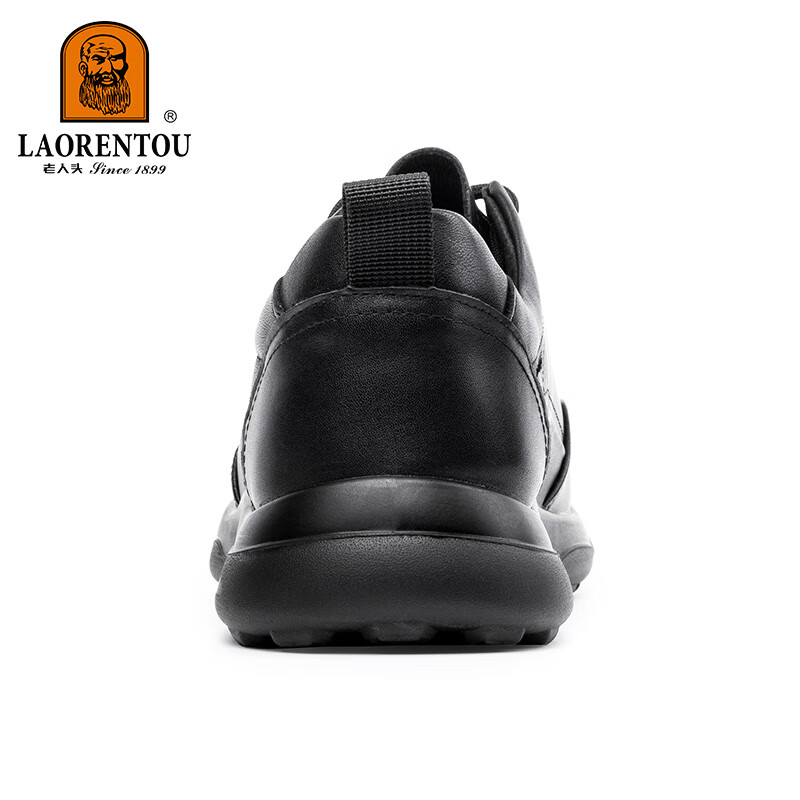 LAORENTOU Men's Leather Casual Shoes