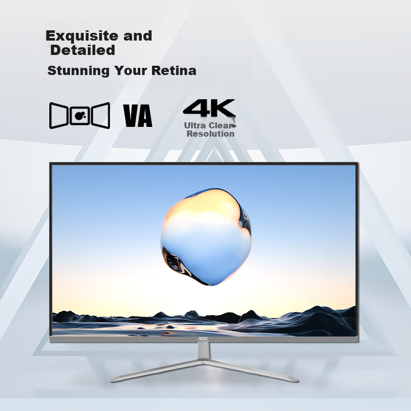 AOC 4K VA HDR Monitor - 31.5-Inch