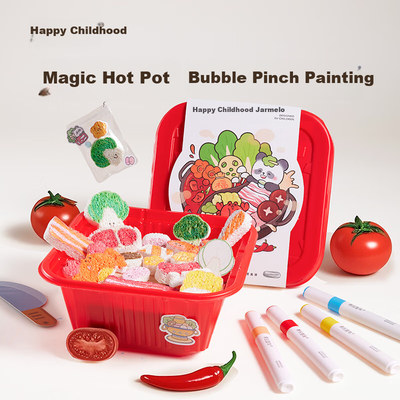 Meiletongnian Hot Pot Bubble Squeezing Toy