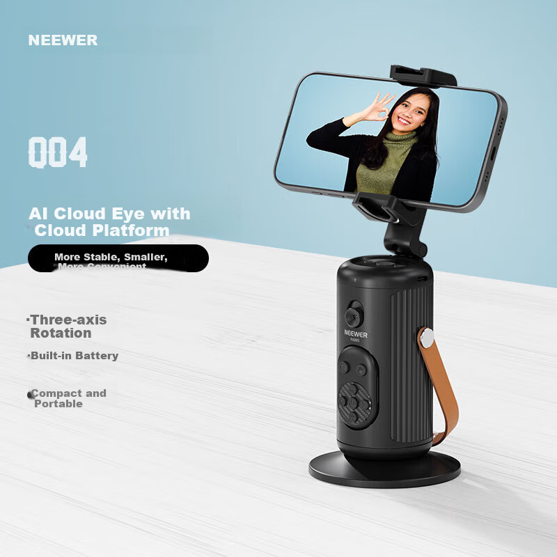 NEEWER 2025 Smart Smartphone Gimbal with Face Tracking