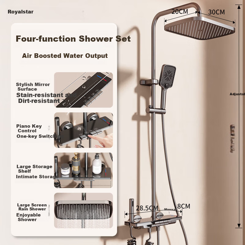 Royalstar Constant Temp Anti-Scald Shower Set