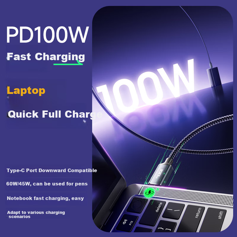 PISEN Three-In Data Cable for iPhone & Watch