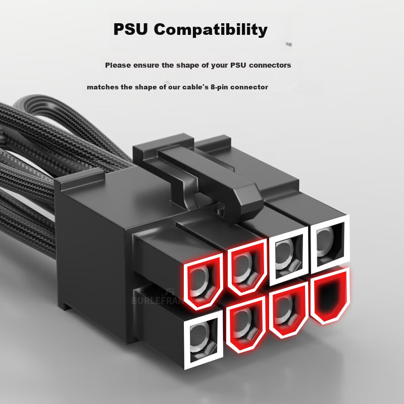 BURLEFRAN PCIe 5.0 GPU Power Cable
