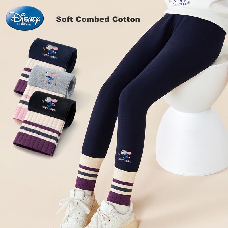 Disney Girls' Navy Blue Leggings Pants