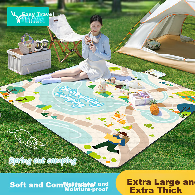 Etravel Picnic Mat - Ultra-Thick Outdoor Mat