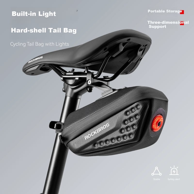 ROCKBROS Hard Shell Tail Bag