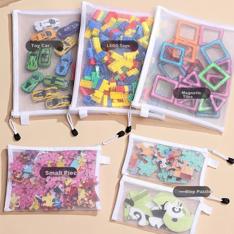 40,000 Kilometers Toy Storage Bag Puzzle Sorting Bag