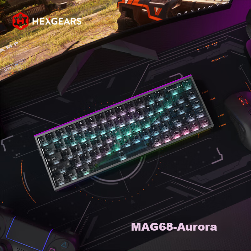 Hyeku MAG68 Magnetic Axis Custom Mechanical Keyboard