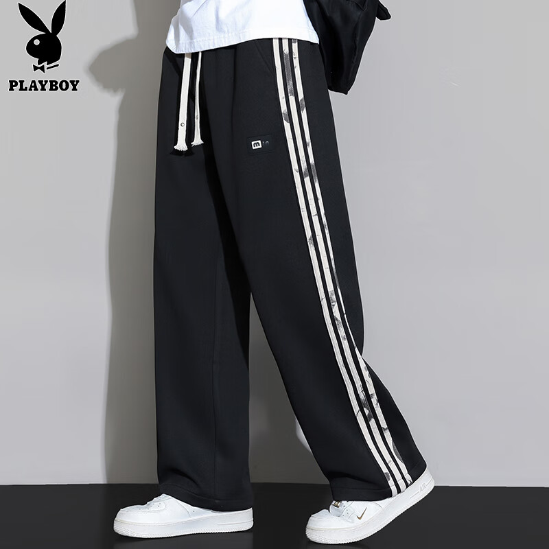 PLAYBOY Men's Loose Autumn Winter Pants