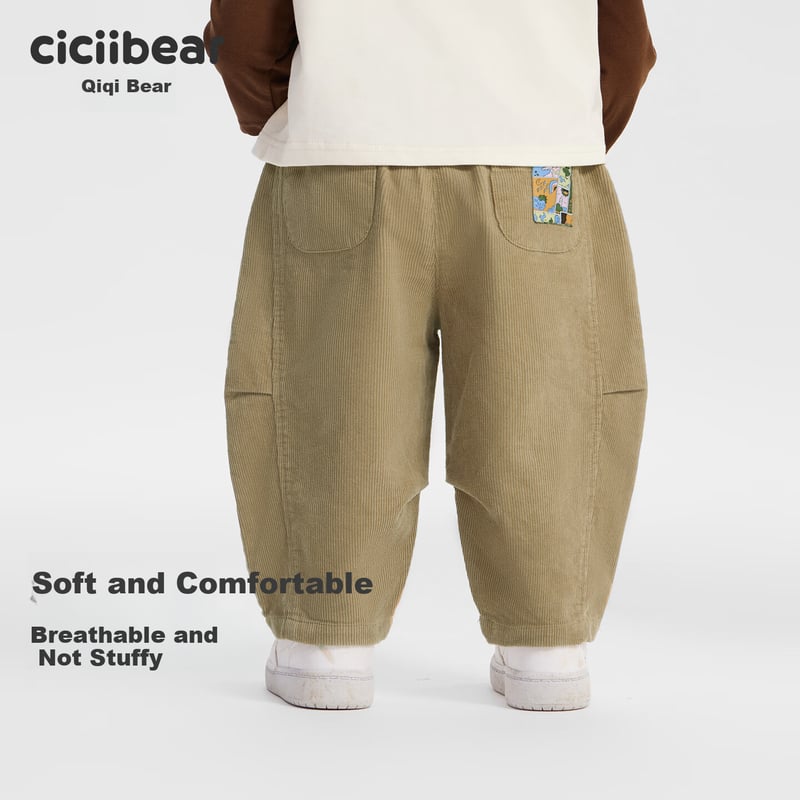 Ciciibear Corduroy Boys' Trousers