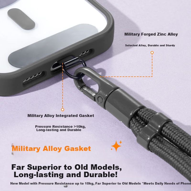 BZBC Anti-Loss Phone Lanyard with Clip
