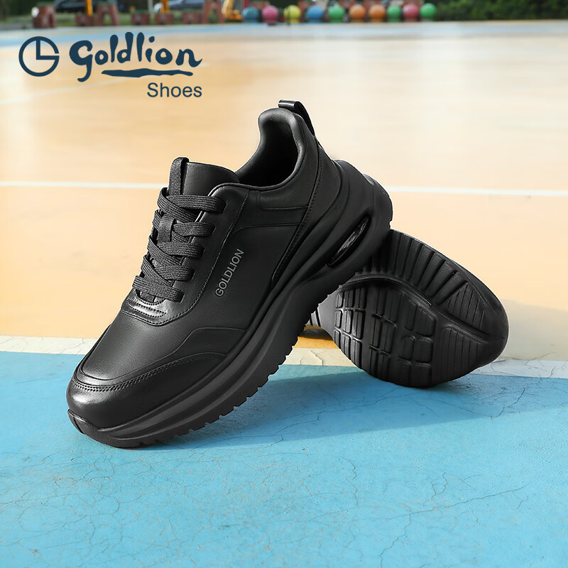 Goldlion Men's Thick Sole Casual Shoes