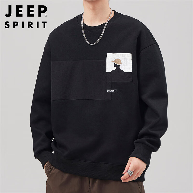 JEEP SPIRIT Men's Sweatshirt Jacket
