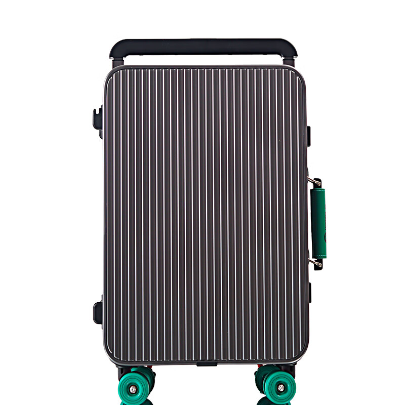 WORLD GEOGRAPHY Starry Silver Aluminum-Magnesium Suitcase