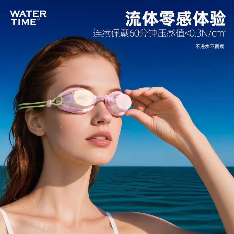 WATERTIME HD Anti-Fog Swim Goggles