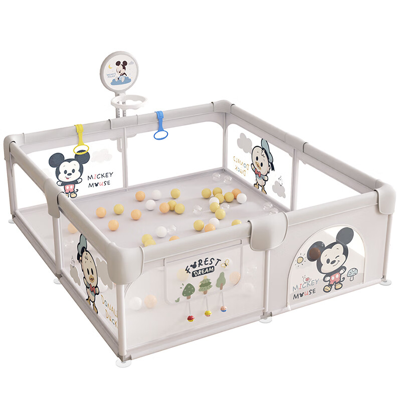 Dishini Baby Play Mat - Upgraded Playpen for Crawling & Toddler