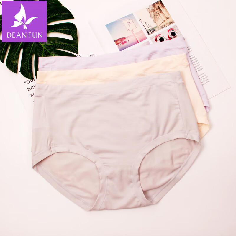 Deanfun Dianfen Modal Mid-Waist Women's Briefs 3-Pack