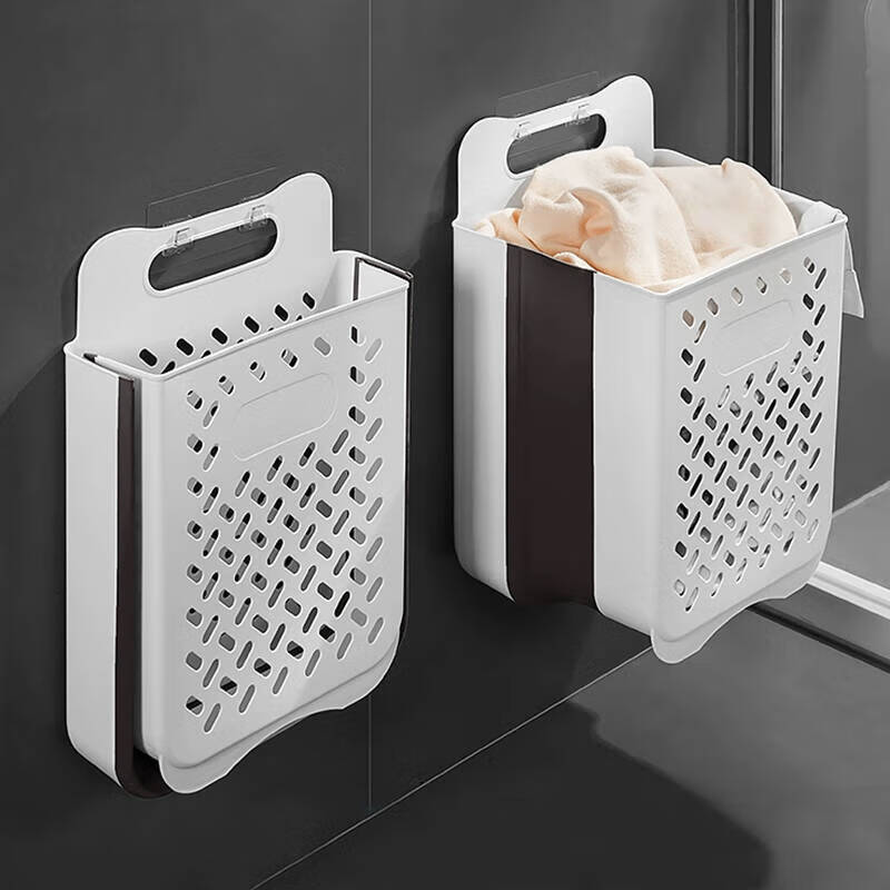 KATEI STORY Japanese Foldable Wall-Mounted Laundry Hamper