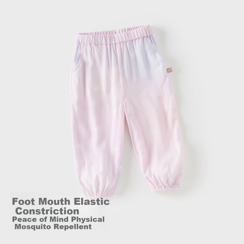 DAVE & BELLA Mosquito-Repellent Gradient Joggers for Girls