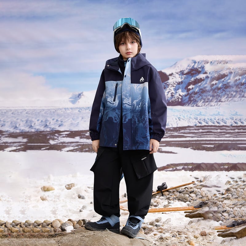 ASK JUNIOR Chinese-Style Windproof Jacket for Boys