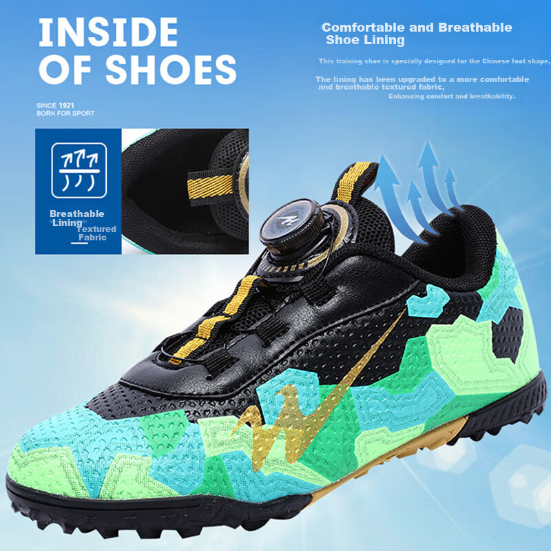 Shuangxing Molded Stud Soccer Shoes for Kids