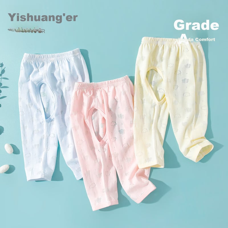 YISHUANGER Baby Home Pants Summer Style